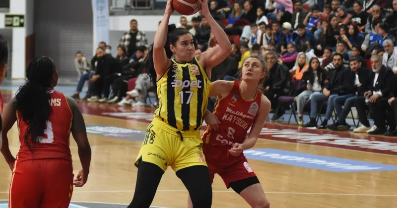 Fenerbahçe Opet deplasmanda Melikgazi Kayseri Basketbol u yendi Sözcü Gazetesi