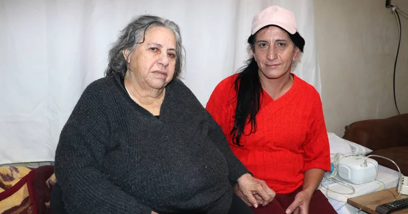 Park yapımı için tahliye ediliyorlar: Hasta anne ve kızı kış ortasında evsiz kalma riskiyle karşı karşıya