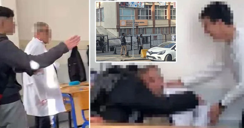 Ankara da lisede öğretmene saygısızlık! Öğretmen affetti polis affetmedi SON DAKİKA HABER Son dakika haberleri