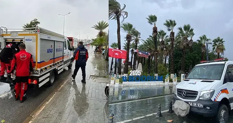 Kuvvetli yağmur uyarısı sonrası ekipler teyakkuza geçti