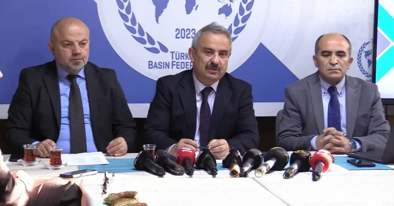 Türkiye Basın Federasyonu ndan sokak provokatörlerine sert tepki!