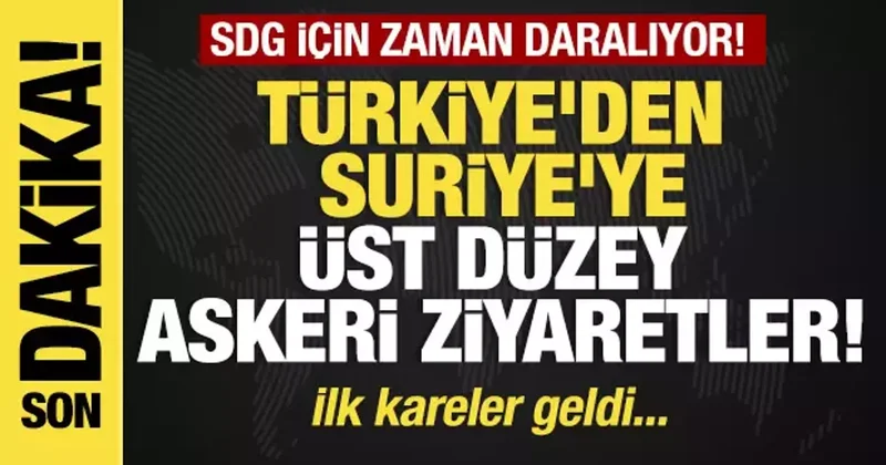 Son dakika... Şam dan terör örgütüne gözdağı! Genelkurmay Başkanı Suriye de!