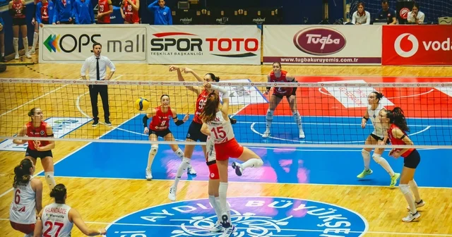 Sultanlar Ligi: Aydın Büyükşehir Belediyespor: 0 Aras Kargo SK: 3 Aydın Haberleri