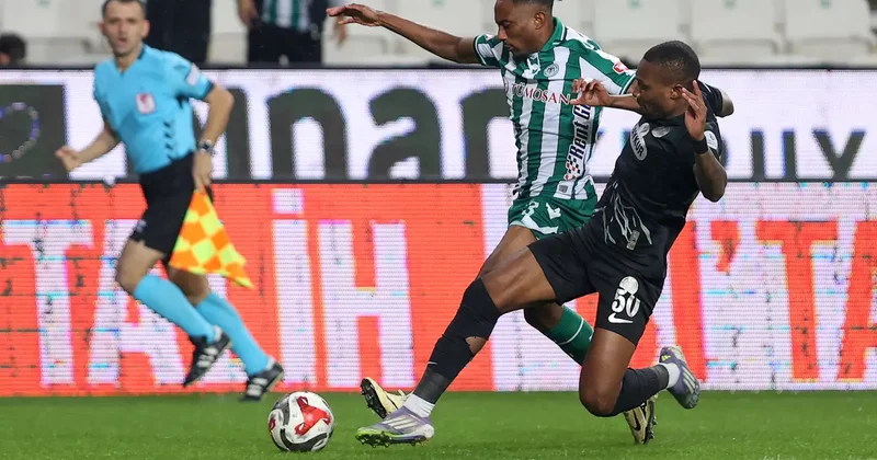 Konya da puanlar paylaşıldı! Beraberlik penaltıyla geldi