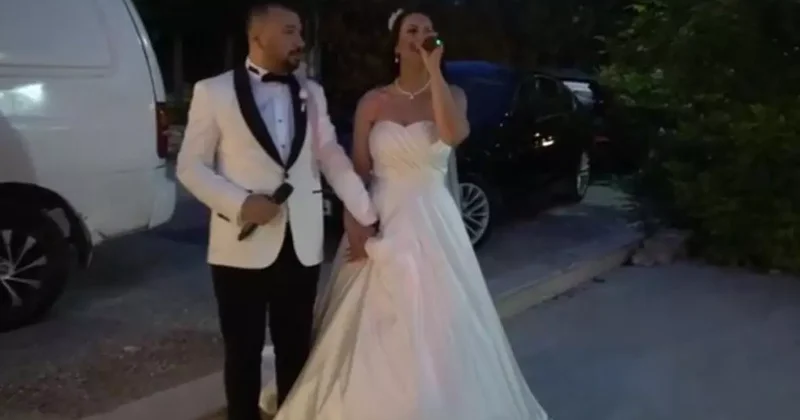 Düğünlerinde söyledikleri şarkı başlarına bela oldu: Önce tebrik etti, sonra dava açtı!