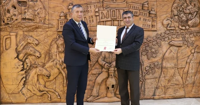 NEVÜ ye Beslenme Dostu ve Fiziksel Aktiviteyi Destekleyen İş yeri Belgesi verildi Nevşehir Haberleri