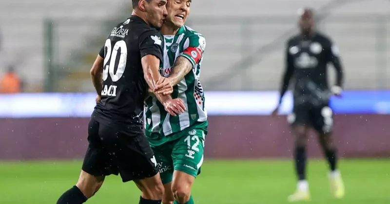 Konya da 2 gol var, kazanan yok