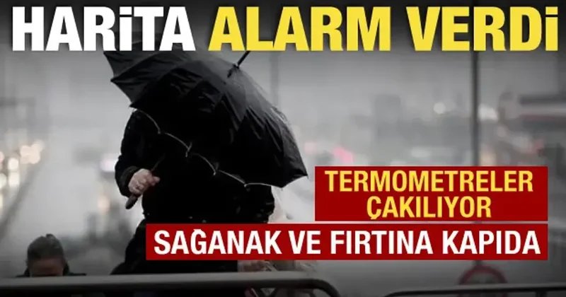 Meteoroloji den hafta sonu uyarısı: Sağanak geliyor, hava bir anda değişecek!
