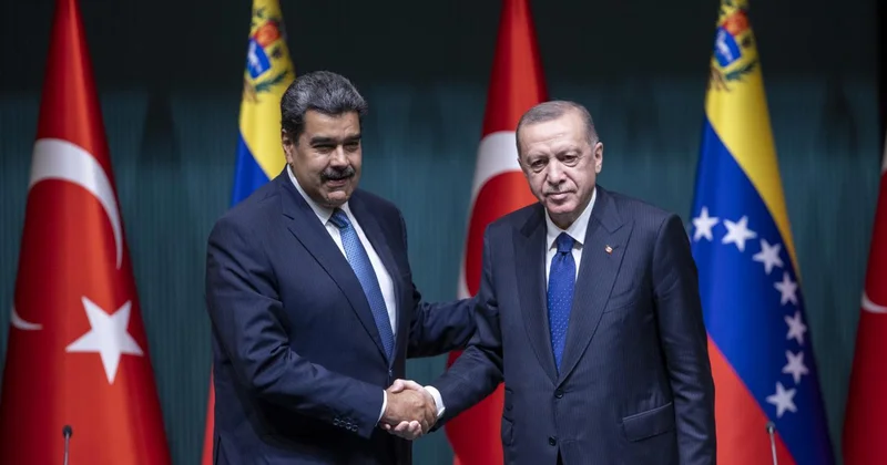 Cumhurbaşkanı Erdoğan Venezuelalı mevkidaşı Maduro ile görüştü