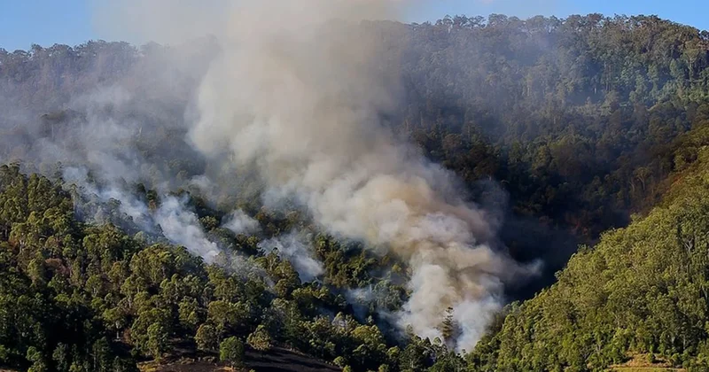 İklim değişikliği Avustralya yı vurdu: 50 den fazla orman yangını Sözcü Gazetesi