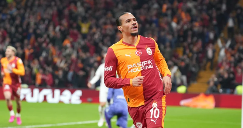 Galatasaray da Leroy Sane gollerine devam ediyor! Galatasaray Haberleri