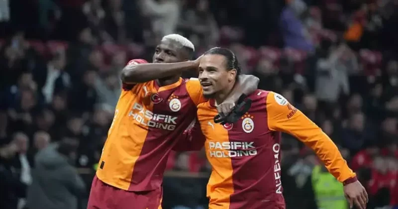 Samsunspor 2 0 dan döndü! Galatasaray Osimhen le hayata tutundu