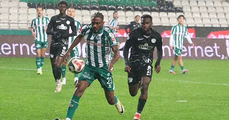 Konyaspor ile Çaykur Rizespor puanları paylaştı