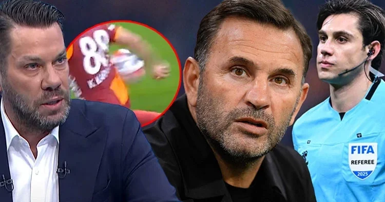 Galatasaray Samsunspor maçının hakem yönetimini Fırat Aydınus inceledi: Kırmızı kart ve penaltı vermeliydi ama iki pozisyonu da VAR a bıraktı!