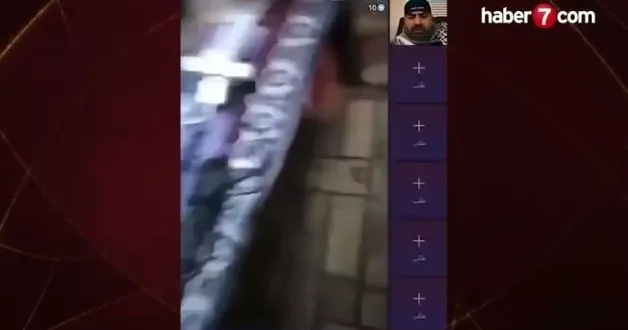 İsrail askerlerinin Filistinli ailenin evine yaptığı alçak baskın TikTok canlı yayınında!