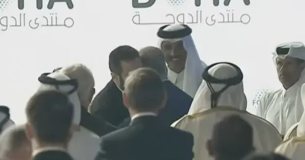 Doha da İsrail i korkutan mesaj! Liderlerin Hakan Fidan ı görünce tepkisi viral oldu