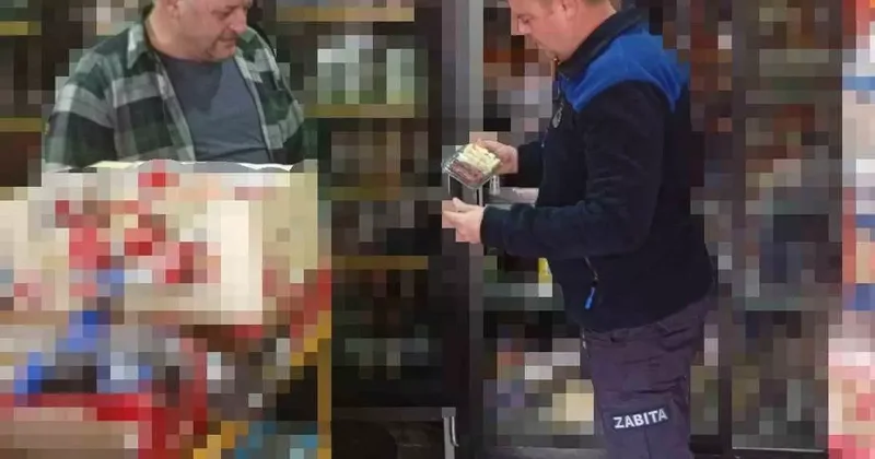 Pınarhisar’da zabıta ekiplerinden marketlere sıkı denetim