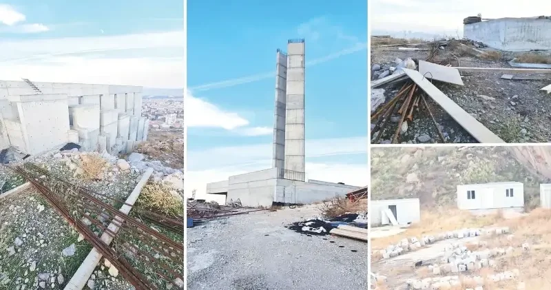 Buraya iki milyar TL gömüldü: Hıdırlıktepe harabeleri! Yerel Gündem Haberleri