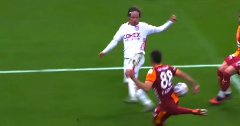 Kazımcan el pozisyonu penaltı mı, değil mi? İşte hakem görüşleri! (Galatasaray Samsunspor)