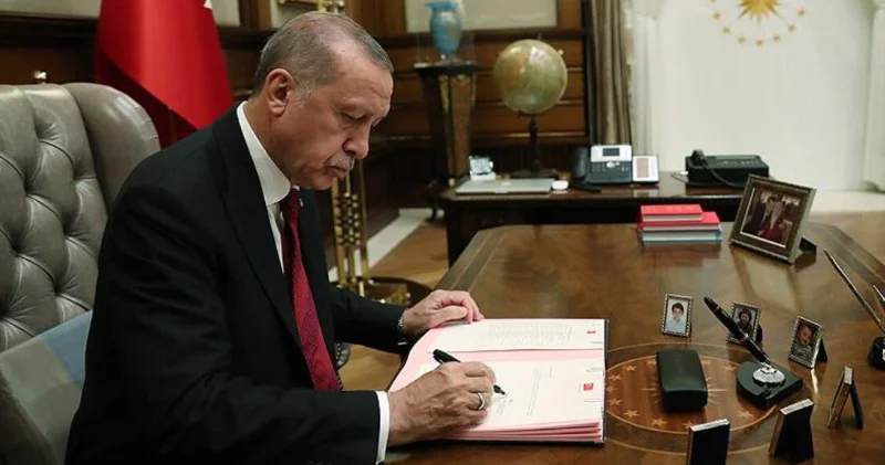 Cumhurbaşkanlığı tarafından yapılan atamalar Resmi Gazete de