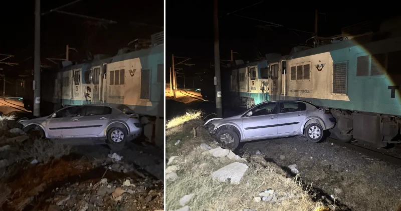 Osmaniye de yük treninin çarptığı otomobildeki dört kişi yaralandı Osmaniye Haberleri