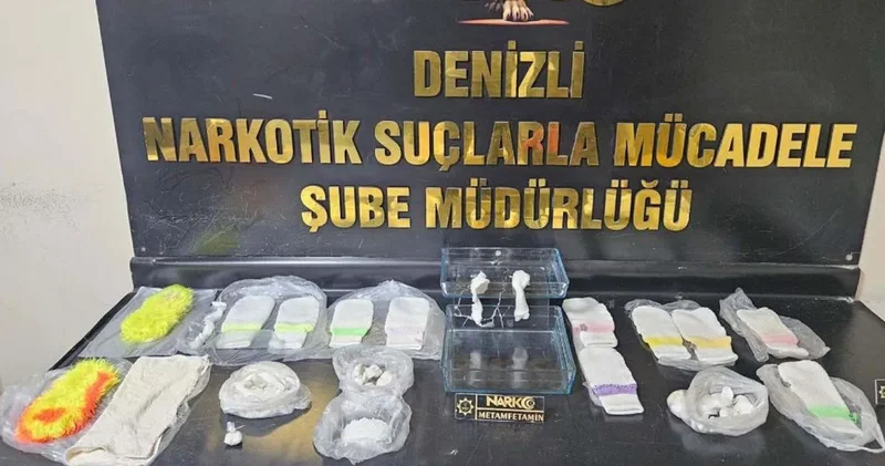 Uyuşturucu tacirlerinden banyo kesesi oyunu