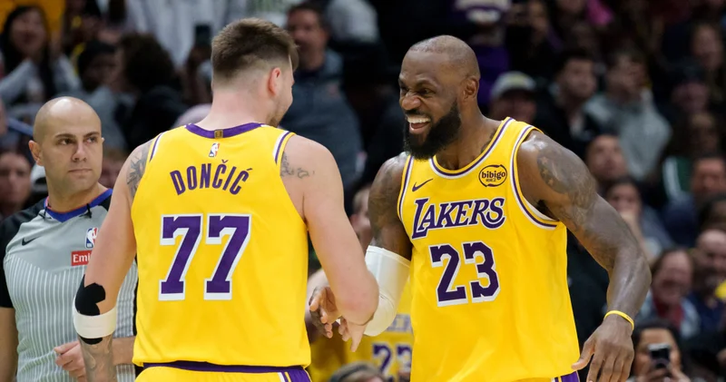 LeBron James ve Luka Doncic 30 ar sayı attı, Lakers kazandı! Basketbol Haberleri