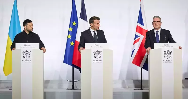 Fransa, Ukrayna ve Birleşik Krallık niyet bildirgesi imzaladı