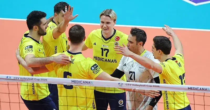 Fenerbahçe Medicana, CEV Kupası’nda adını 8 li Finaller Turu na yazdırdı