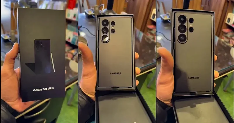 Samsung Galaxy S26 kameralara yakalandı: İşte tasarımı