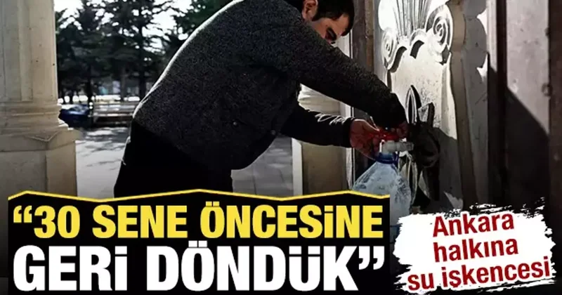Ankara’da susuzluk krizi: Son 50 yılın en kurak yılı