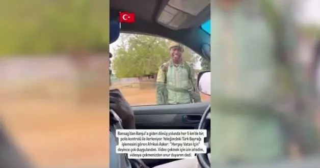 Gambiyalı askerin sözleri Türk doktoru ağlattı: Her şey vatan için
