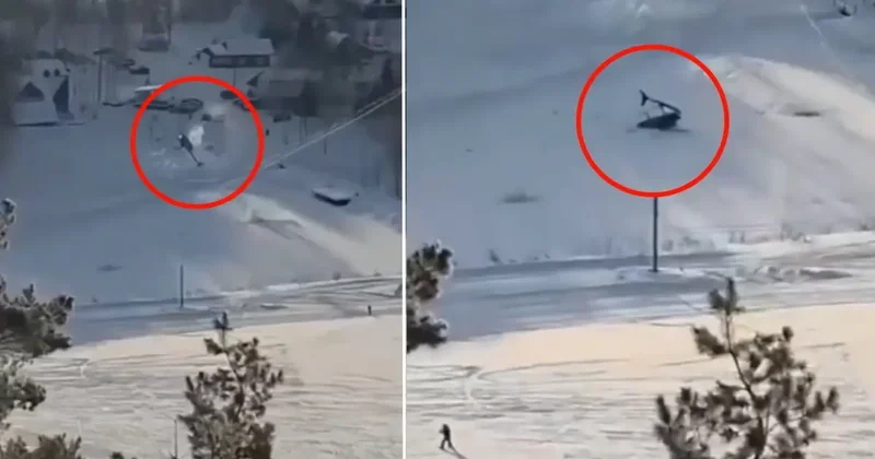 Rusya da helikopter faciası: Kayak merkezinde 2 ölü