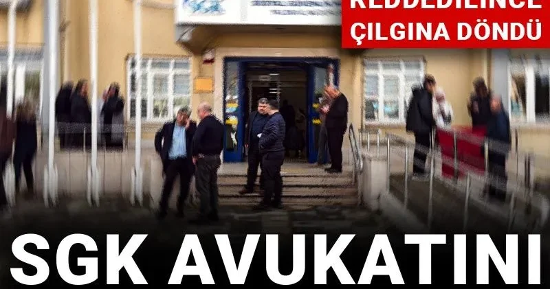 İki çocuk babası engelli SGK avukatı kurtarılamadı!