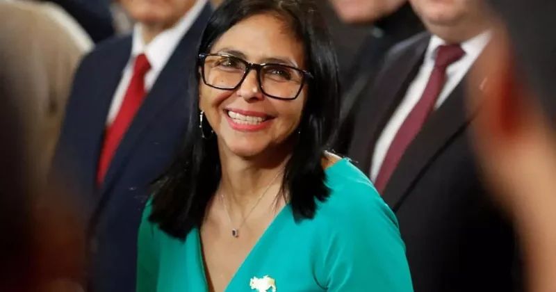 Maduro nun koltuğuna oturan Delcy Rodriguez ajan iddialarına ateş püskürdü