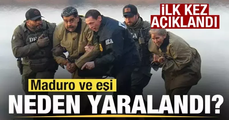 Maduro ve eşi neden yaralandı! Trump yönetimi ilk kez açıkladı