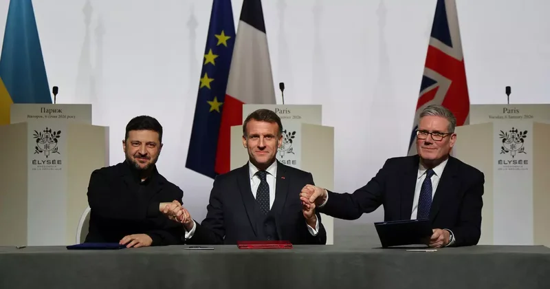 İngiltere, Fransa ve Ukrayna dan kritik anlaşma! Barış halinde asker göndermek için niyet beyanı imzalandı