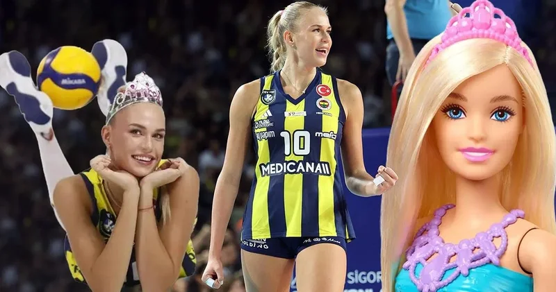 Eda Erdem Arina yı unutmadı: Barbie ile çıktı