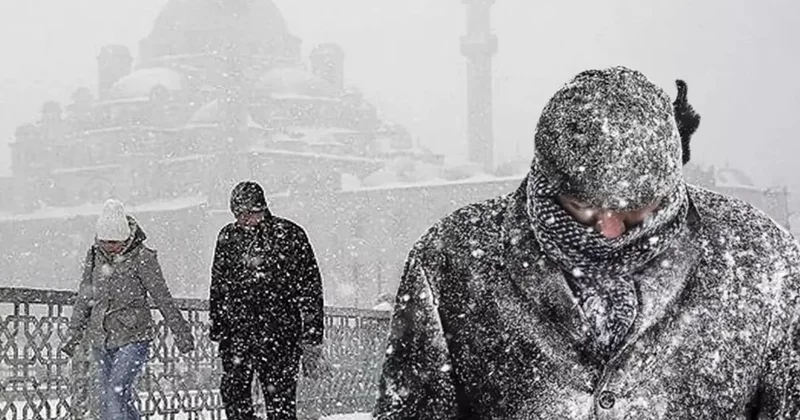 İstanbul a kar geliyor! Cuma gününden sonra tüm hava sistemi değişecek