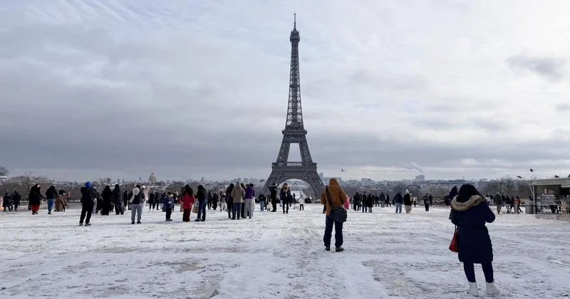 Avrupa da meteoroloji kar yağışı ve don olayları nedeniyle alarm veriyor