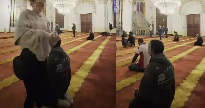 SON DAKİKA... Konya da camide çekilen skandal görüntülere tepki yağmıştı: O şüpheli hakkında karar verildi!
