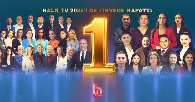 Halk TV 2025 i de zirvede kapattı