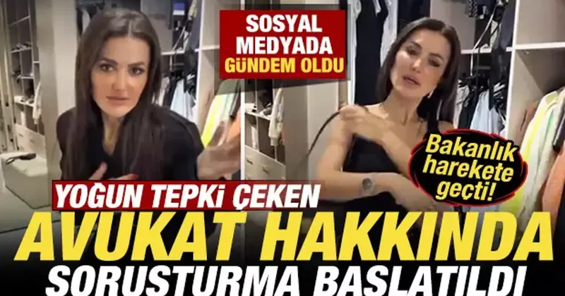 Bakan Tunç duyurdu: Avukat hakkında soruşturma başlatıldı! Yoğun tepki çeken paylaşımlar