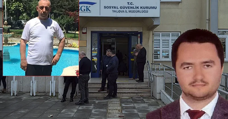 SON DAKİKA... Yalova SGK İl Müdürlüğü nde kan donduran olay! Emeklilik başvurusu reddedilince dehşet saçtı: Zekeriya Polat tan acı haber!