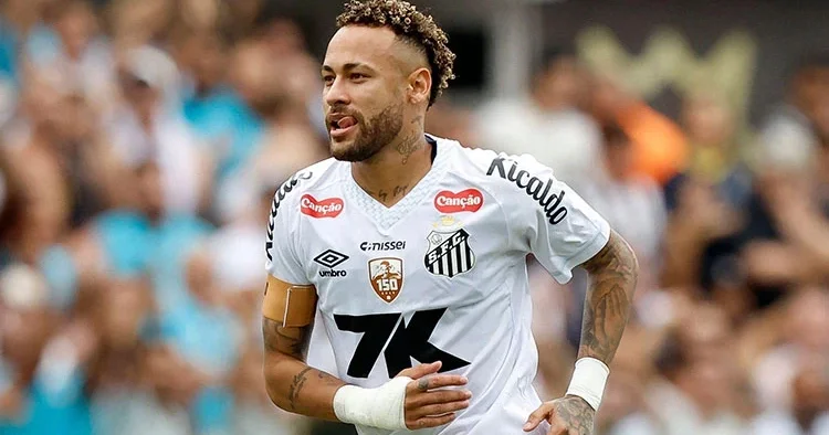 Neymar, Santos ile sözleşme uzattı