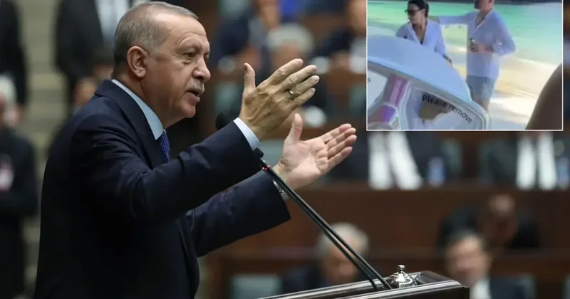 Cumhurbaşkanı Erdoğan dan Görkem Duman ve Sevcan Orhan ın aşk tatiline sert tepki