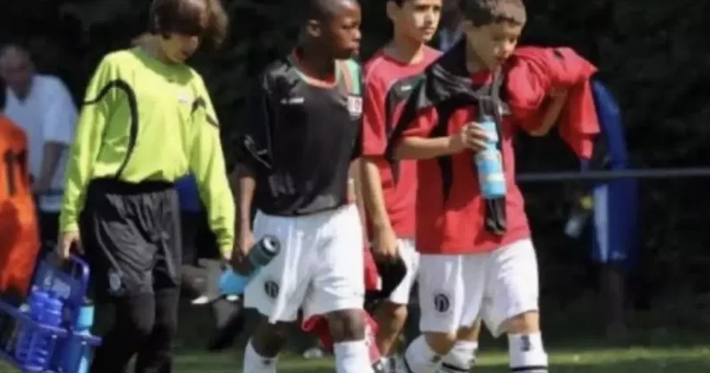 Musaba ile Ferdi Kadıoğlu nun yıllar önceki fotoğrafı gündem oldu