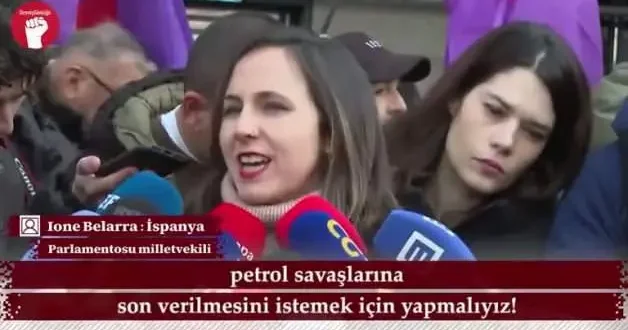 İspanyol Vekil Belarra Avrupa ya Venezuela tavrı nedeniyle ABD nin uşağı gibi davranıyorsunuz dedi