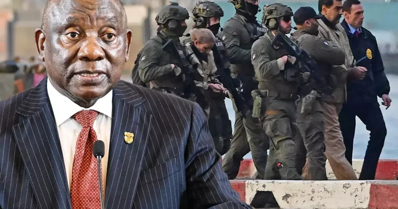 Güney Afrika Cumhurbaşkanı Ramaphosa: Maduro ve eşini derhal serbest bırakın