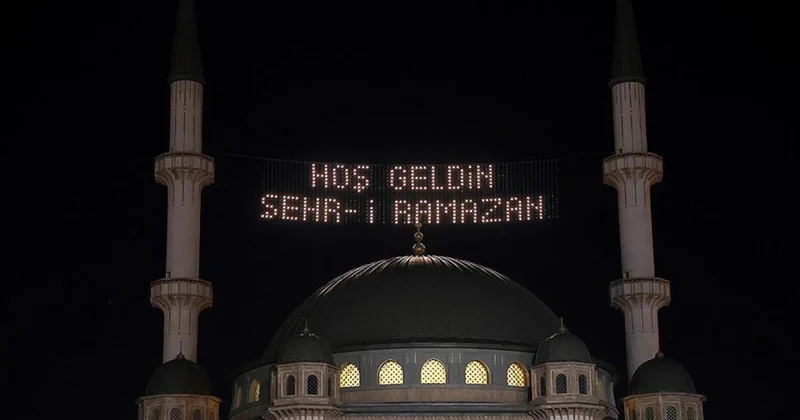 Ramazan 19 Şubat ta başlayacak